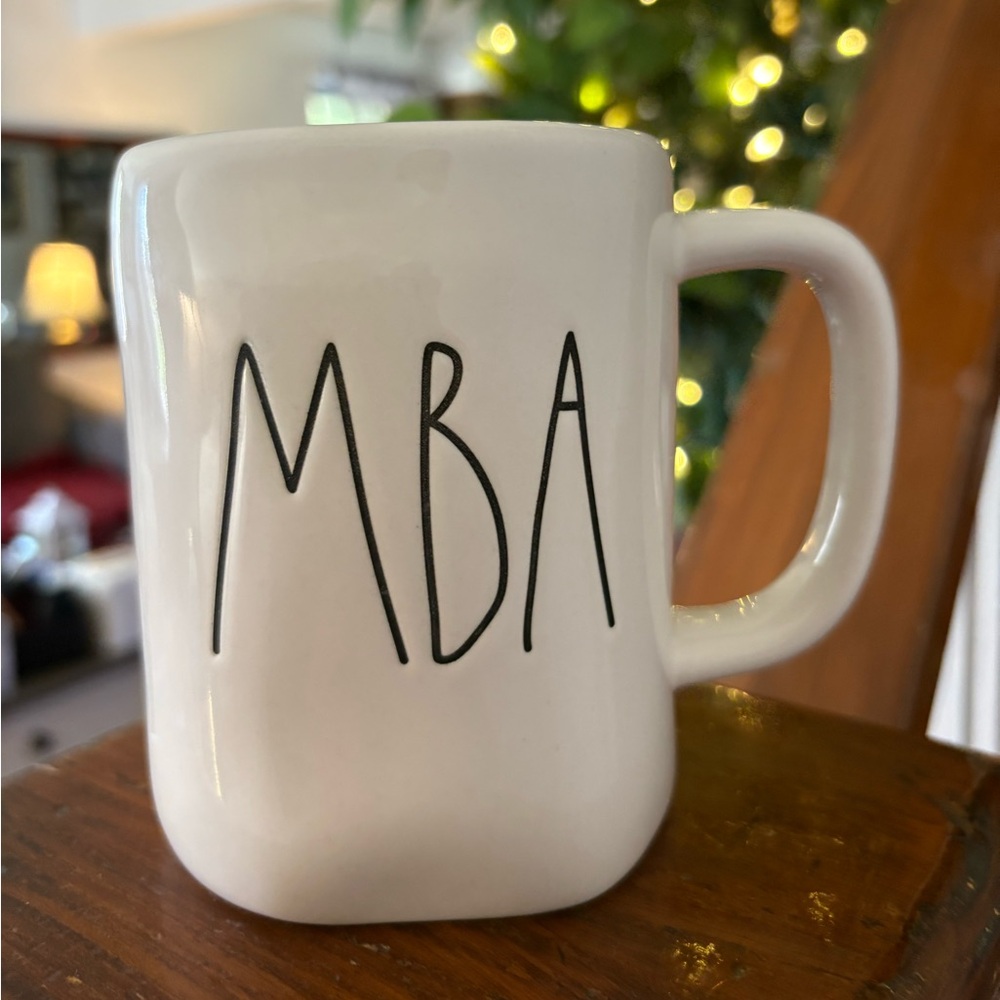 NWOT Rae Dunn MBA Mug 20oz